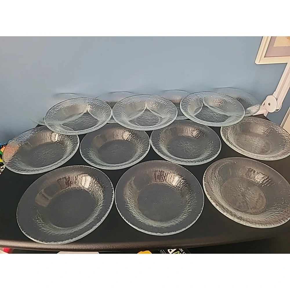 williams-sonoma berberich glass set of 14‎ low-sided individual bowls hungary